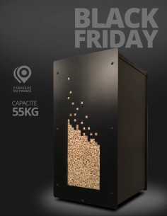 Granulebox 55kg noir NUMERIK : image