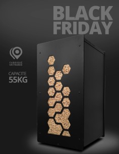 Granulebox 55kg noir OCTO : image