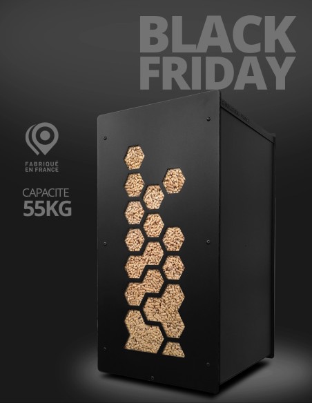 Granulebox 55kg noir OCTO : image