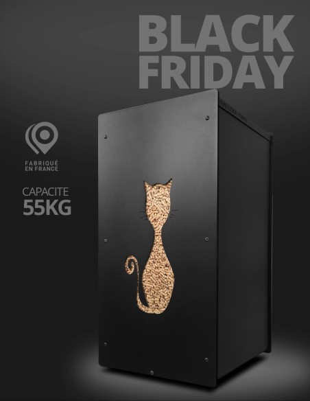 Granulebox 55kg noir FELIX : image