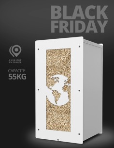 Granulebox 55kg blanc WORLD : image
