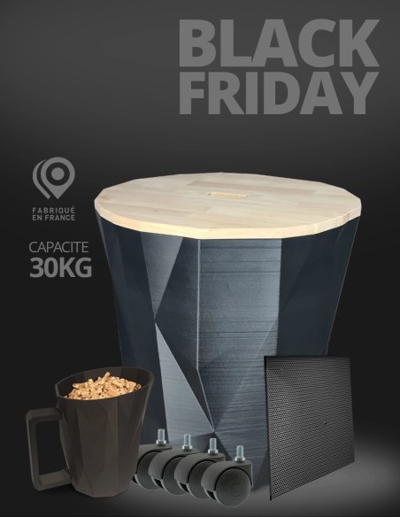 Gros pack stockage pellet 30Kg : image