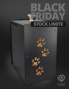 Crocketbox 4 paws 10Kg black : image