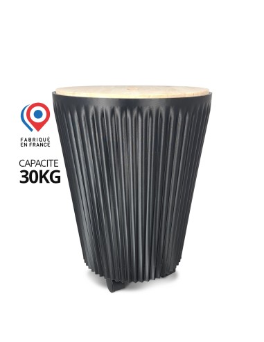 Réservoir à pellet Muffin noir