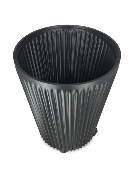 Réservoir à pellet Muffin noir fabriqué en France : acheter en ligne |