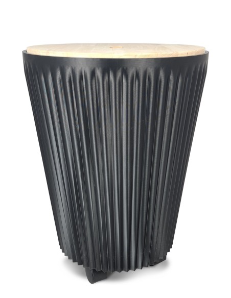 Réservoir à pellet Muffin noir fabriqué en France : acheter en ligne |