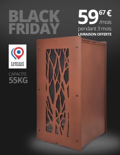 Wood pellet storage 55kg OXY : image