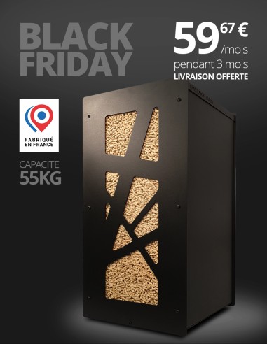 Granulebox 55kg noir ARCHI : image