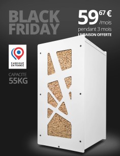 Granulebox 55kg blanc ARCHI : image