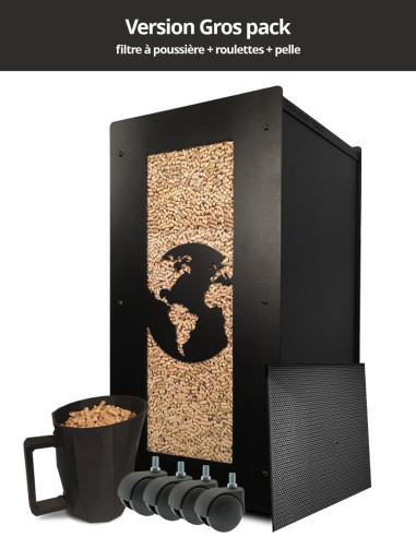 Granulebox 55kg noir WORLD : image