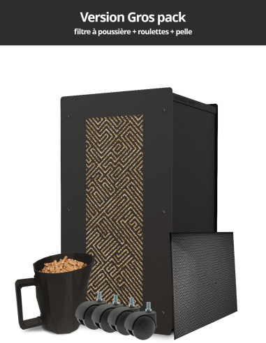 Granulebox 55kg noir LABY : image