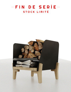 Rangement à bois AMI : image