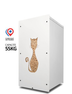 Granulebox 55kg blanc FELIX : image