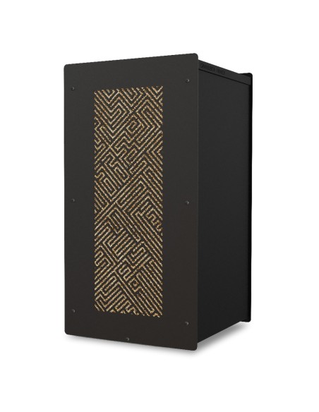 Wood pellet storage 55kg black Laby : image
