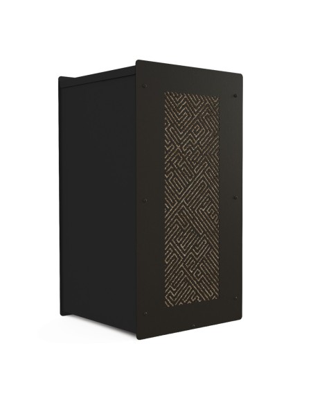 Wood pellet storage 55kg black Laby : image