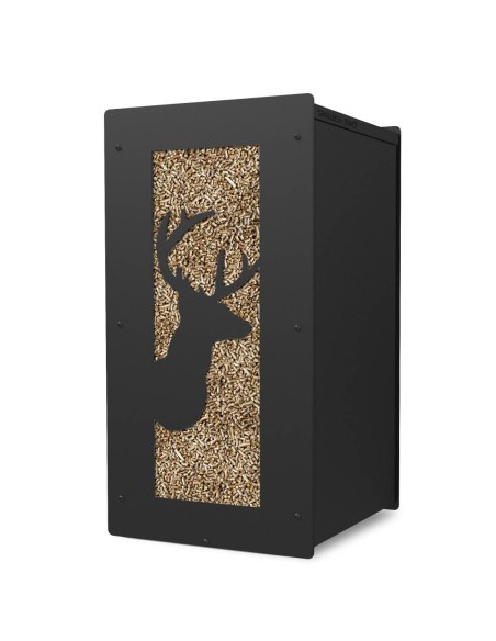 stylish storage furniture for wood pellets