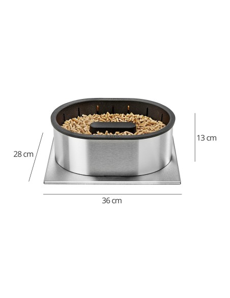 Qaïto Q30, the large designer pellet basket