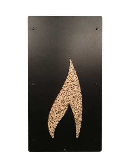 rangement design pour pellets de bois