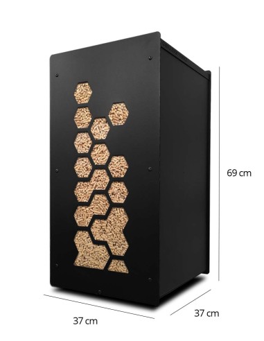 Granulebox 55kg noir OCTO