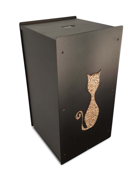 55 kg félix granulebox for efficient pellet storage