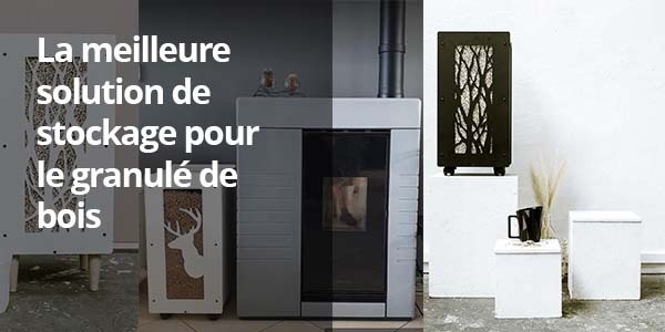 Quelle est la meilleure solution pour ranger les granulés de bois dans la maison ?